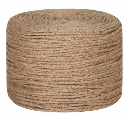 vidaXL Juteseil 50 m Länge 6 mm Stärke Seil (1-tlg) in braun von vidaXL