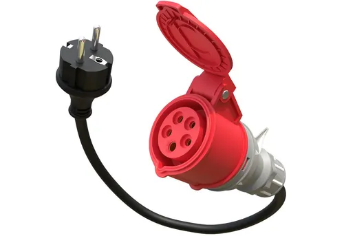 Poppstar CEE-Adapterkabel, 45 cm