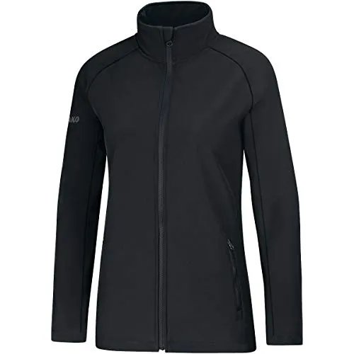 JAKO Damen Softshelljacke Team, Schwarz, 38