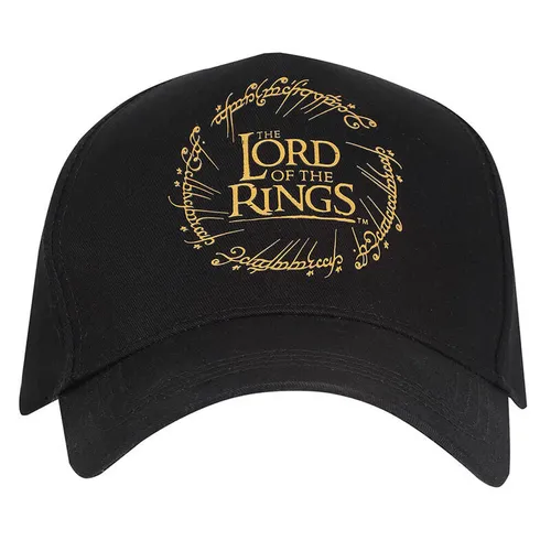 Der Herr der Ringe Cap Unisex Logo schwarz Standard - Stylische Cap mit dem ikonischen Herr der Ringe Logo, perfekt für Fans und ideal für jeden Anlass.