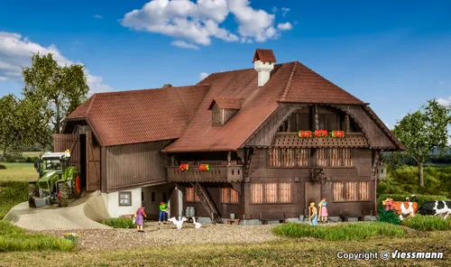 kibri 38808 H0 Bausatz Bauernhof im Emmental von Kibri