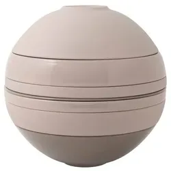 VILLEROY & BOCH LA BOULE PURE BEIGE Ø 24 CM - Tassen & Untertassen in elegantem Beige, ideal für stilvolle Kaffeepausen und besondere Anlässe.