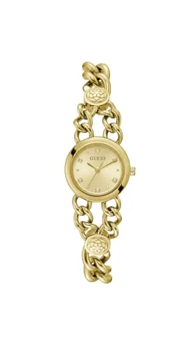 Elegante Damenuhr Guess GW0758L2 (Ø 25 mm) - Damenuhr Guess GW0758L2, stylisch und wasserdicht bis 3 atm, ideal für modebewusste Frauen. Mit hochwertigem Edelstahlarmband und Quarzwerk für präzise Zeitmessung.