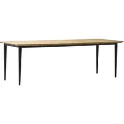 Zebra Spider Tisch Teak 160 - 210x90 cm von Zebra