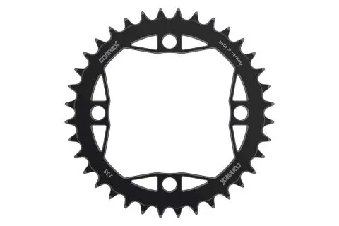 CONNEX Kettenblatt für Bosch Gen 1, Gen 3 + Gen 4 - 34 Zähne, schwarz - Hochwertiges Kettenblatt für E-Bikes, optimiert für maximale Leistung und Langlebigkeit mit Narrow Wide Design.