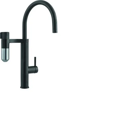 Franke VITAL Black Matt / Edelstahl-Optik Armatur von Spüle