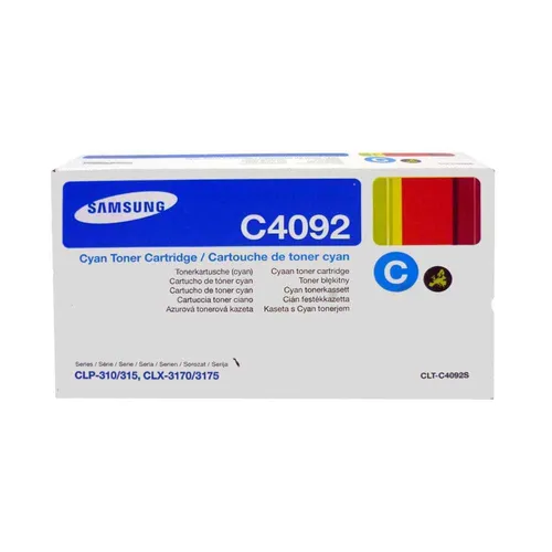 Samsung Toner CLT-C4092S Cyan SU005A für Samsung CLP-310 315, CLX-3170 3175, OVP