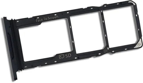 ZTE Blade A75 (Z2357N) – Ersatz-Dual-SIM-Kartenhalter + microSD Tray – Schwarz