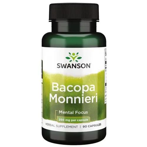 Bacopa Monnieri 250 mg 90 Kapseln Swanson Health Products
