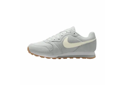 Nike Damen Sneaker MD RUNNER 2 grau Größe EUR 41 - Modischer Sneaker von Nike mit weichem Veloursleder und atmungsaktiver Innenverarbeitung. Ideal für den Alltag und optimal anpassbar durch Schnürverschluss. Die abriebfeste Gummisohle sorgt für guten Halt.