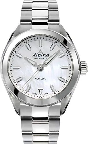 Alpina Geneve Comptesse AL-240MPW2C6B Unisexuhr von Alpina