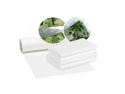 F & R Gartenvlies zur Abdeckung von Gemüsebeeten 17 g/m² - Gartenvlies wasserdurchlässig mit maximalem Frostschutz bis -5°C für gesunde Pflanzen und effektiven Unkrautschutz ohne Chemie. Ideal für alle Jahreszeiten!