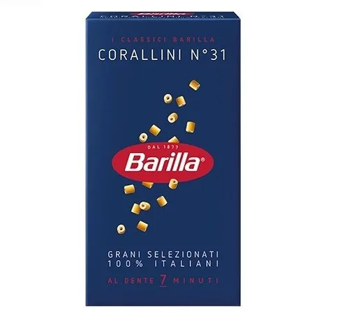 Pasta Barilla Corallini Nr. 31 italienisch Nudeln 500 g pack