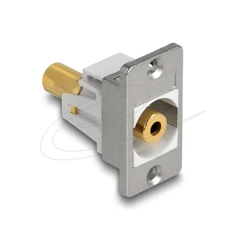 Delock Panel Mount Klinkenbuchse 3,5 mm 3 Pin zu Klinkenbuchse 3,5...