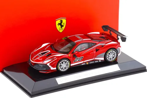 1:43 Bburago Ferrari 488 Challenge EVO #28 red 2020