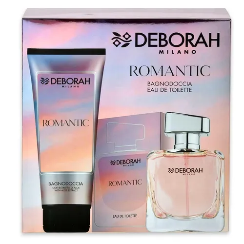 Deborah Düfte Kit Romantic EDT 100ml+Duschen 250ml Woman Parfüm Geschenk