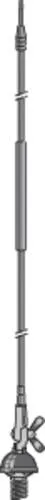 Albrecht 6700 DV 27 S - CB-Mobilantenne Lambda-Typ 1 4, hohe Reichweite und optimal für Funkkommunikation