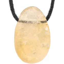 Citrin Tropfenanhänger