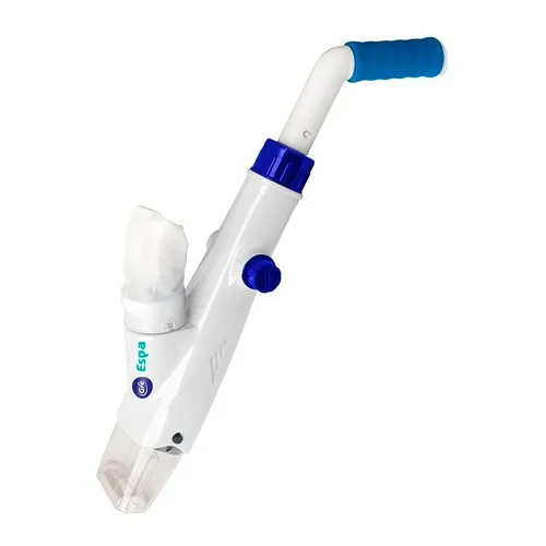 Akku Poolsauger für Schwimmbecken und Whirlpool - Effizienter Bodensauger für alle Wasserarten, ideal für Einbaubecken und Whirlpools. Teleskopisch und leicht mit 1,5 kg, sorgt für eine gründliche Reinigung.