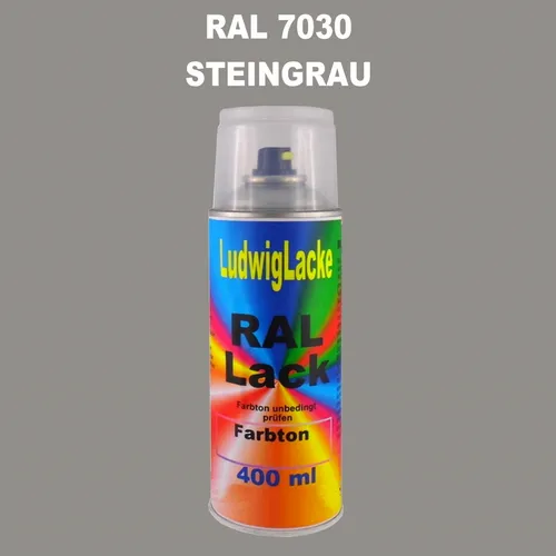 RAL 7030 Steingrau Seidenmatt 400 ml 1K Spray