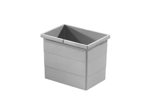 Hailo 15 Liter Inneneimer 1102459 hellgrau - Haushaltszubehör, idealer Kunststoff-Inneneimer für Hailo Abfallsysteme mit praktischem Griff für einfachen Transport.