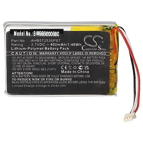 vhbw Akku kompatibel mit Jabra Evolve 75 Wireless Headset Kopfhörer (400 mAh, 3,7 V, Li-Polymer)