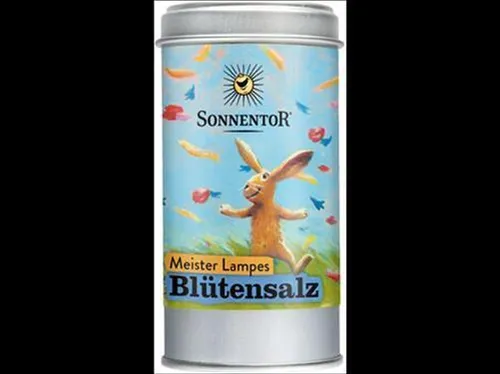 Sonnentor  3x Meister Lampes Blütensalz, Streudose 90g