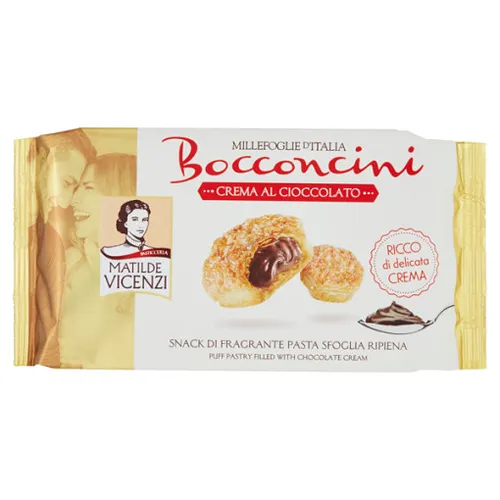 Matilde Vicenzi millefoglie bocconcini al cioccolato Schokolade 100g kekse
