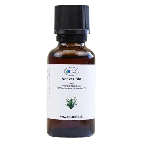 Sala Vetiveröl Aroma ätherisches Öl naturrein BIO 30 ml