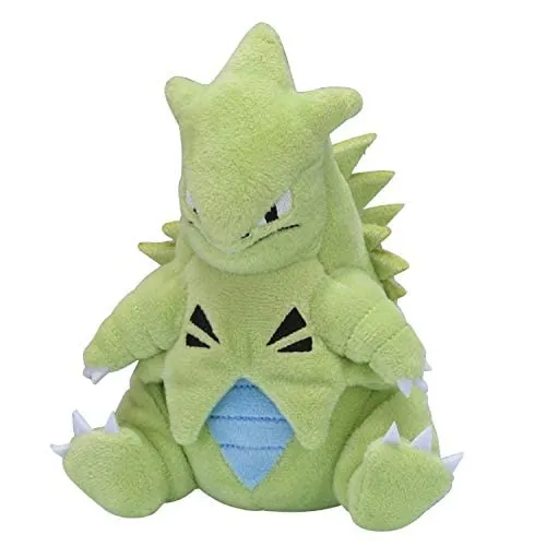 Tyranitar Sitting Cuties Plüsch - 16 cm - Weiches Tyranitar Plüschtier, ideal zum Kuscheln und Sammeln. Perfekt für Fans und Sammler von Pokémon-Stofftieren.