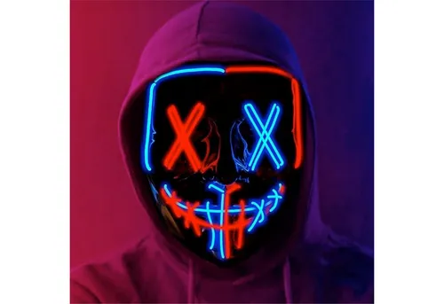 FASCHINFEVER LED Purge Maske in weiß von FASCHINFEVER