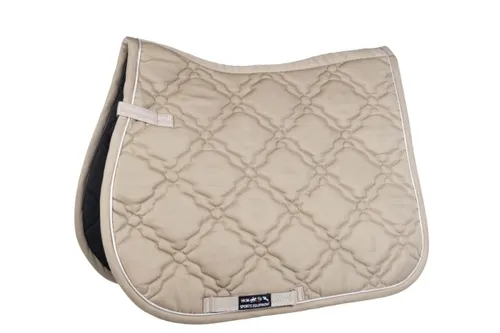 HKM Bologna Satteldecken Petrol One Size - Schabracken mit schneller Feuchtigkeitsaufnahme, anatomisch angepasster Form und pflegeleichtem Material – perfekt für Komfort und Funktionalität beim Reiten.