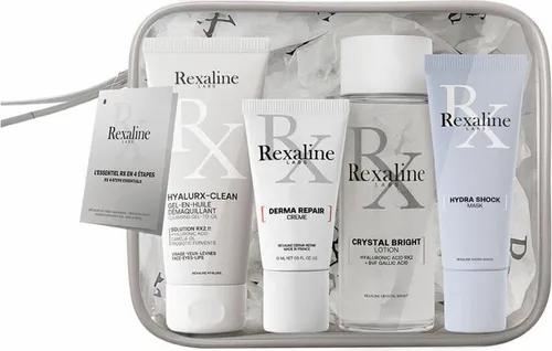 Rexaline Labs Essential 5-teiliges Hautpflege-Set - Entdecken Sie das Rexaline Labs Essential 5-teilige Hautpflege-Set für eine umfassende Pflege. Ideal für die tägliche Routine und mit hochwertigen Inhaltsstoffen für ein frisches Hautbild.
