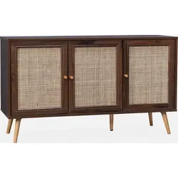 Alice's Home Sideboard mit Rattangeflecht