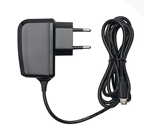 Slabo Ladegerät Micro USB Tablet Netzteil - 1000mAh - für Lenovo Tab M8 | Tab E10 | Tab E7 | Tab 2 A8 - SCHWARZ