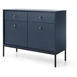 BETTSO MOLLY Kommode in Dunkelblau mit Schubladen in blau von Bettso