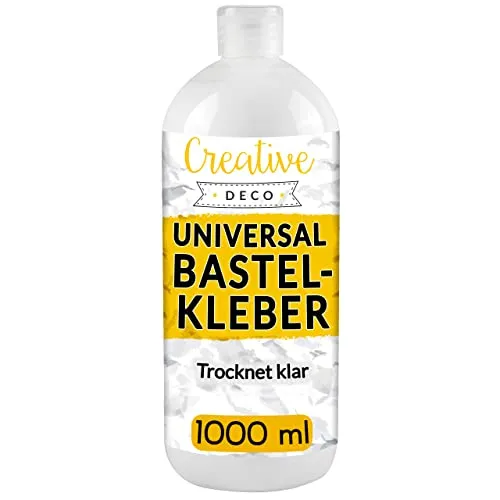 Creative Deco Bastelkleber Universal PVA 1000ml