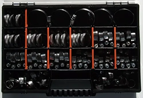 Schlauchschellen-Gripzangen-Satz 2-tlg. 115.1125 - KFZ-Werkzeuge-Zubehör > KFZ-Werkzeug > Schlauchklemmzange, mit geschmiedeten Greifbacken und arretierbarem Schnell-Lösehebel für präzises Arbeiten an runden und flachen Materialien.