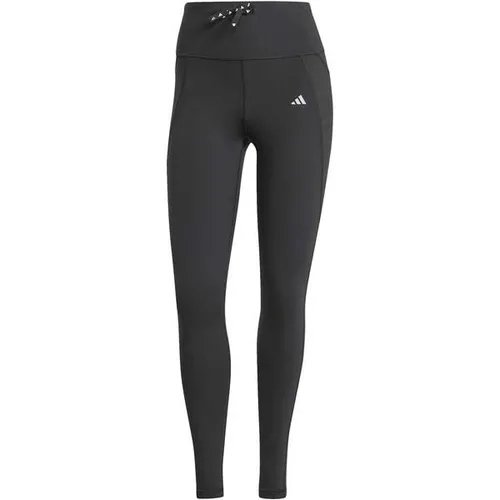 adidas Run Essential Lauftight Damen - Schwarz, Größe XS - Laufbekleidung mit AEROREADY Technologie für trockenen Komfort und reflektierenden Details für bessere Sichtbarkeit. Ideal für intensive Laufeinheiten!