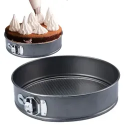 Runde Kuchenform Mit Antihaftbeschichtung, Ideal Für 20 Cm Durchmesser.