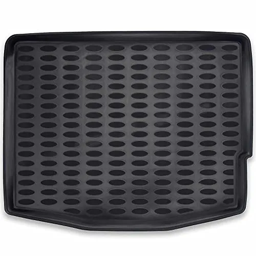 Elmasline 3D Kofferraumwanne für Ford Focus 3 Schrägheck/Kasten 2011-2018 | Antirutsch mit hohen Rand