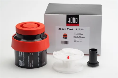 JOBO 1510 Tank 35mm - Zubehör zur Filmentwicklung, ideal für die gleichmäßige Entwicklung von 35mm-Filmen und sorgt für optimale Ergebnisse.