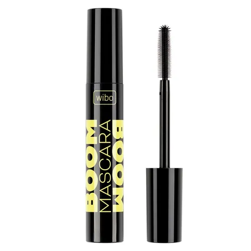 Wibo Boom Boom Mascara pogrubiająco-wydłużający tusz do rzęs Black 5901801604211