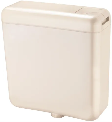 Cornat Spülkasten TRITON, beige - Spülkasten für Toiletten mit 2-Mengen-Betätigung, energiesparend einstellbar auf 6/9 Liter und geräuscharmem Füllventil, ideal für jedes Badezimmer.