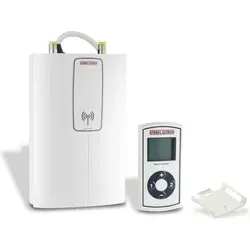 STIEBEL ELTRON Kompakt-Durchlauferhitzer DCE 11/13 RC - Sonstige Heizsysteme, einzigartig flach für platzsparende Montage und mit Funk-Fernbedienung für gradgenaue Temperaturanpassung.