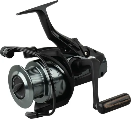 Okuma Aventa Baitfeeder AB-8000 - Freilaufrolle für Karpfen-, Zander- und Hechtangeln, mit 0,35mm Schnurfassung und leichtem Design von nur 763g, ideal für präzises Angeln.