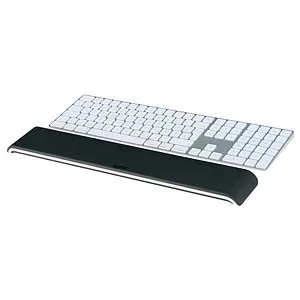 Leitz Ergo WOW verstellbare Tastatur-Handgelenkauflage - Ergonomische Unterstützung mit zwei Höheneinstellungen, ideal für maximalen Komfort am Arbeitsplatz und einfache Reinigung