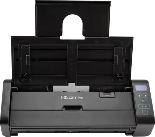 I.R.I.S. IRIScan Pro 5 - Duplex Dokumentenscanner mit ADF, 23 Seiten/Min. Scangeschwindigkeit und Text-zu-Sprache-Funktion für effiziente Dokumentenverwaltung