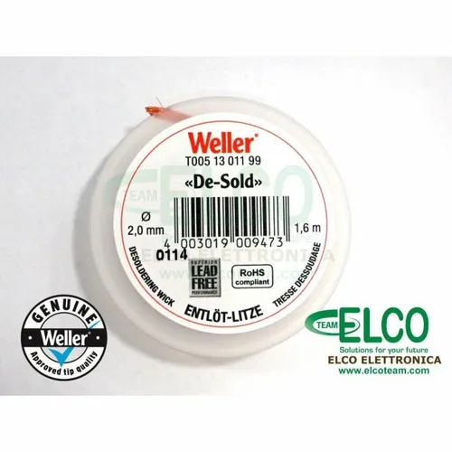 Entlötkolben Zopf weller 2mm
