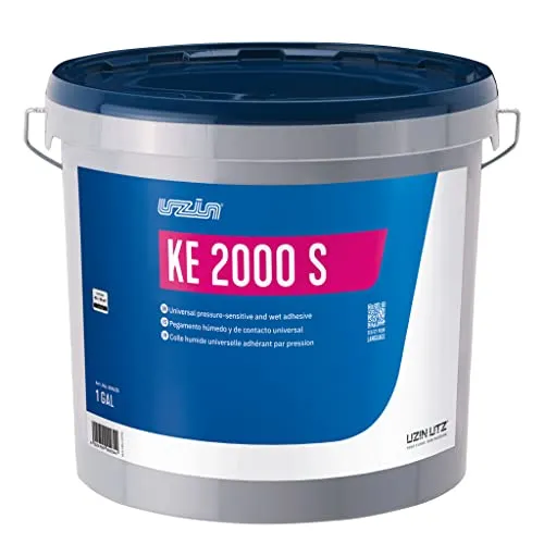 Uzin Montagekleber UZIN KE 2000S - Universeller Haftkleber für Vinyl & PVC - Hochwertiger Kraftkleber mit 6 kg, ideal für vielseitige Anwendungen. Bietet starke Haftung und einfache Verarbeitung für perfekte Ergebnisse.